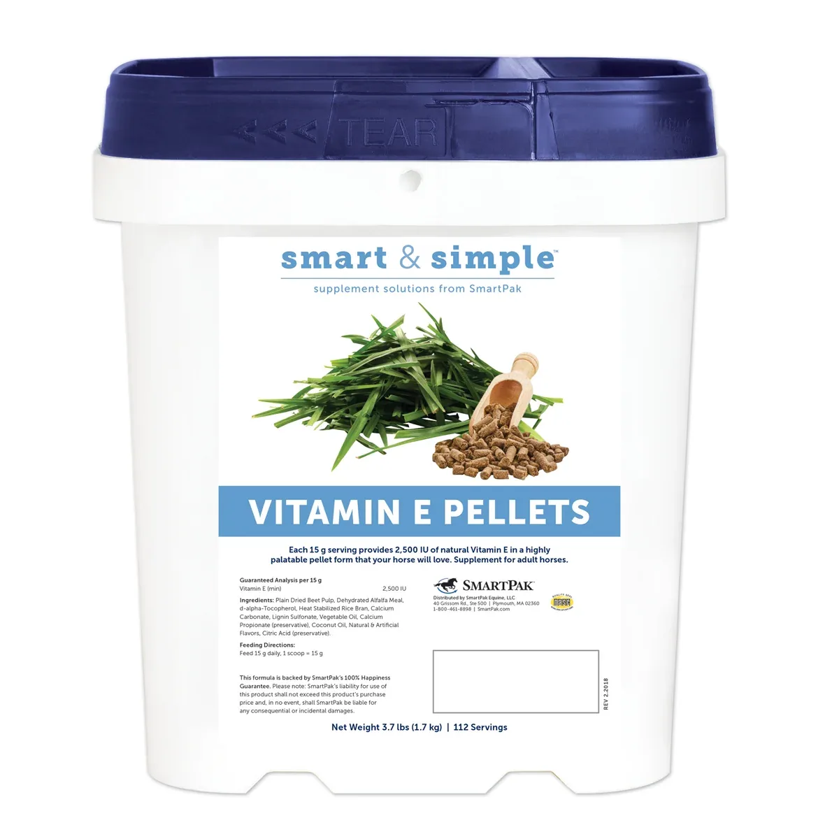 SmartEquine™ Smart & Simple® Vitamin E Pellets - 3.7 lbs.