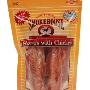 Smokehouse Chicken Skewers Dog Treats 4 oz
