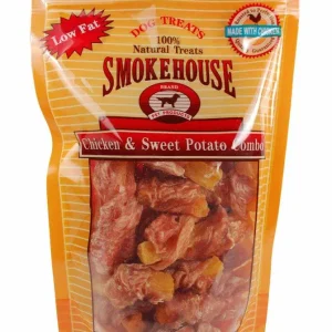 Smokehouse Chicken & Sweet Potato Dog Treat 8 oz
