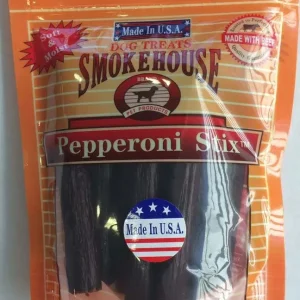 Smokehouse USA Made Pepperoni Stix Dog Treats 4 oz