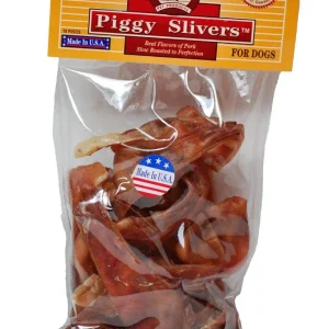 Smokehouse USA Made Piggy Slivers Dog Chew 10 pk