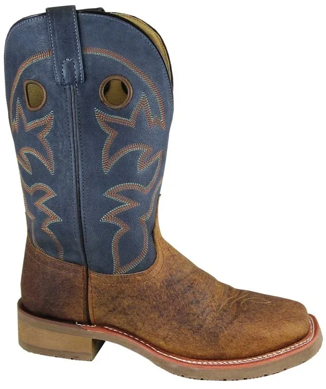 Smoky Mens Parker Square Toe Boots