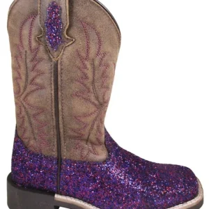 Smoky Mountain Childs Ariel Purple Boots