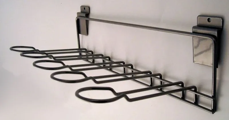 Snowbee Wall Mount Chrome Whip Rack