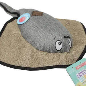 Snugarooz Sally the Stingray Plush Dog Toy