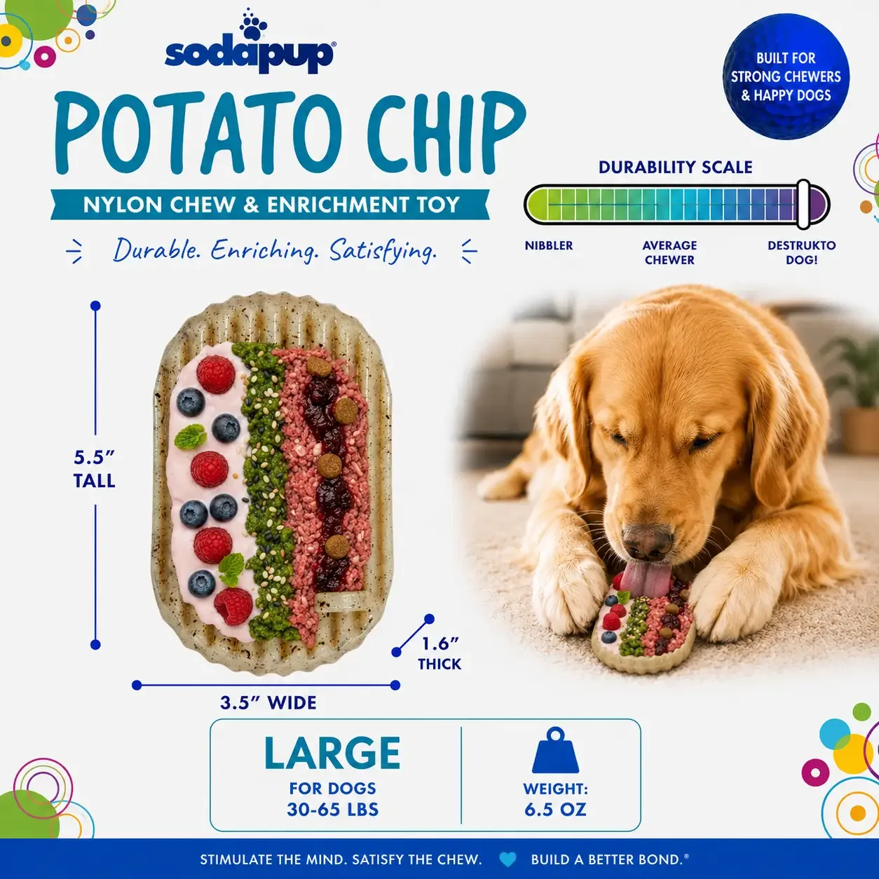 Soda Pup Potato Chip Chew - Image 2