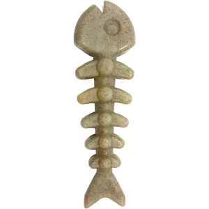 SodaPup Nylon Fish Bone Ultra Durable Chew Toy