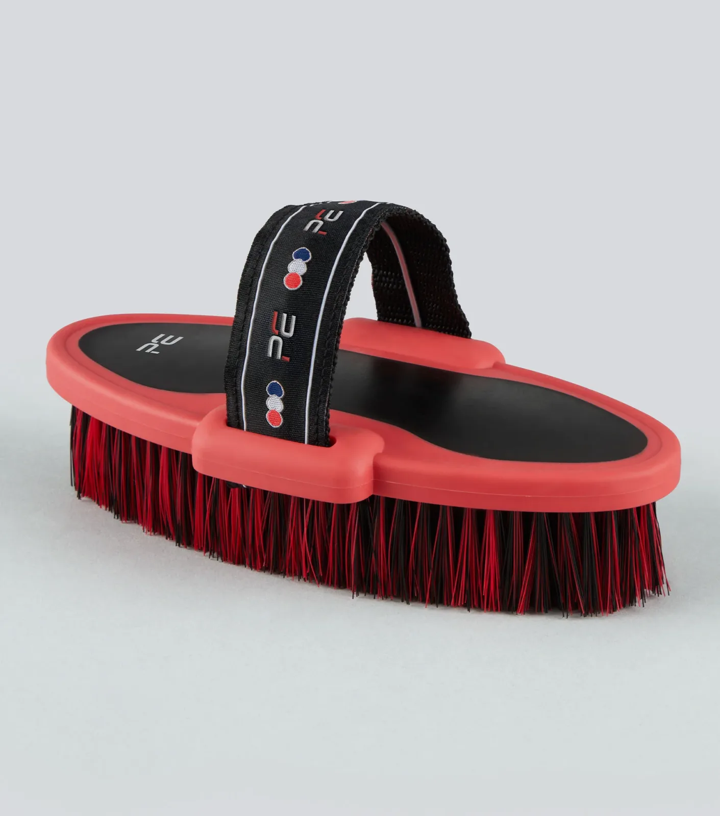 Soft-Touch Body Wash Brush Black & Red - Image 2