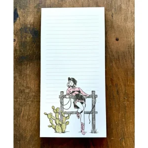 Southern Fried Designs Cowgirl Notepad