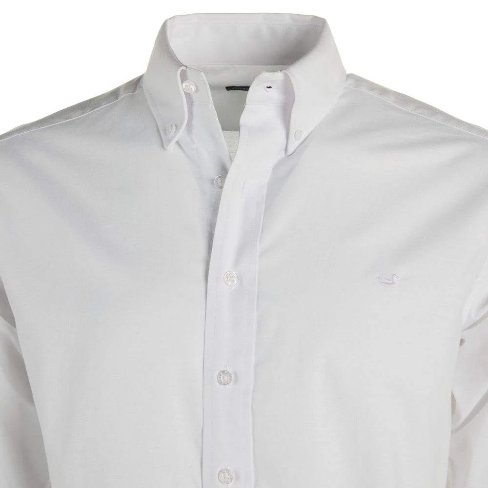Southern Marsh Mens Oxford White Dress Shirt - Image 2