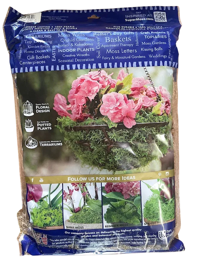 Sphagnum Moss, 8 oz bag - Image 2