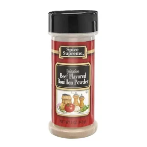 Spice Supreme Imitation Beef Flavored Bouillon Powder 5 oz.