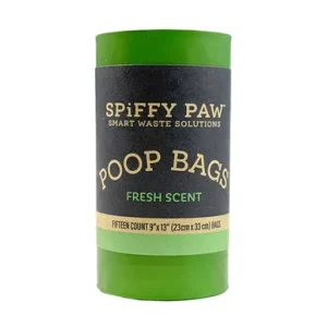 Spiffy Paw Fresh Scent Poop Bags for Waste Disposal