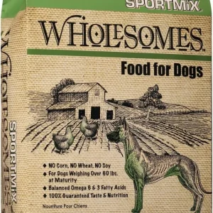 SPORTMiX Wholesomes Large Breed Chicken Meal & Rice Recipe Dry Dog Food