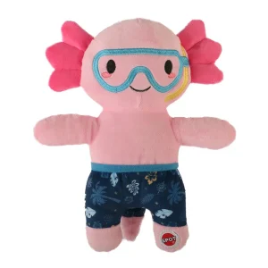 Spot Axolotl In Swimwear Dog Toy 10 in