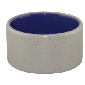 Spot Crock Small Animal Dish Blue, Grey