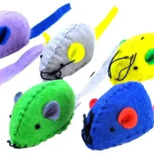 Spot Felt Mice with Catnip Cat Toys