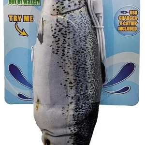 Spot Flippin Fish Cat Toy