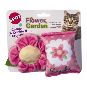 Spot Flower Garden Assorted Cat Toys with Catnip & Crinkle, 2 ct