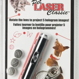 Spot Laser Classic 5-in-1 Dog Toy Silver One Size