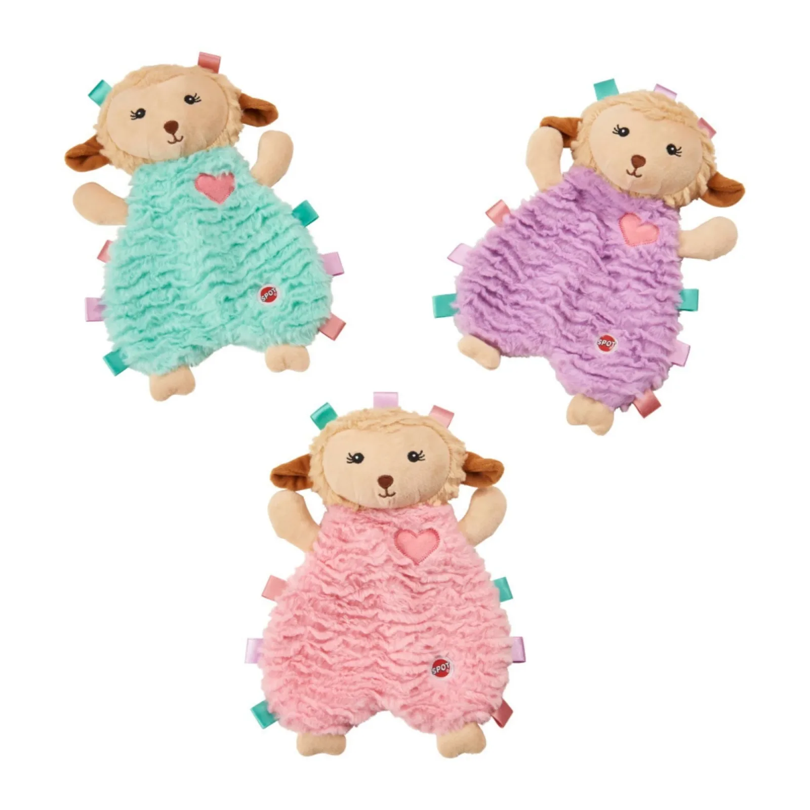 Spot Soothers Tabbie Lambie Dog Toy Assorted, 12 in - Image 2