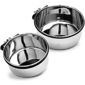 Spot Stainless Steel Coop Cup with Bolt Clamp, Silver, 20 oz