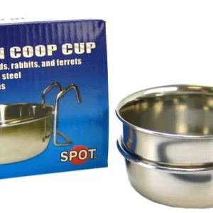 Spot Stainless Steel Hook-On Coop Cup