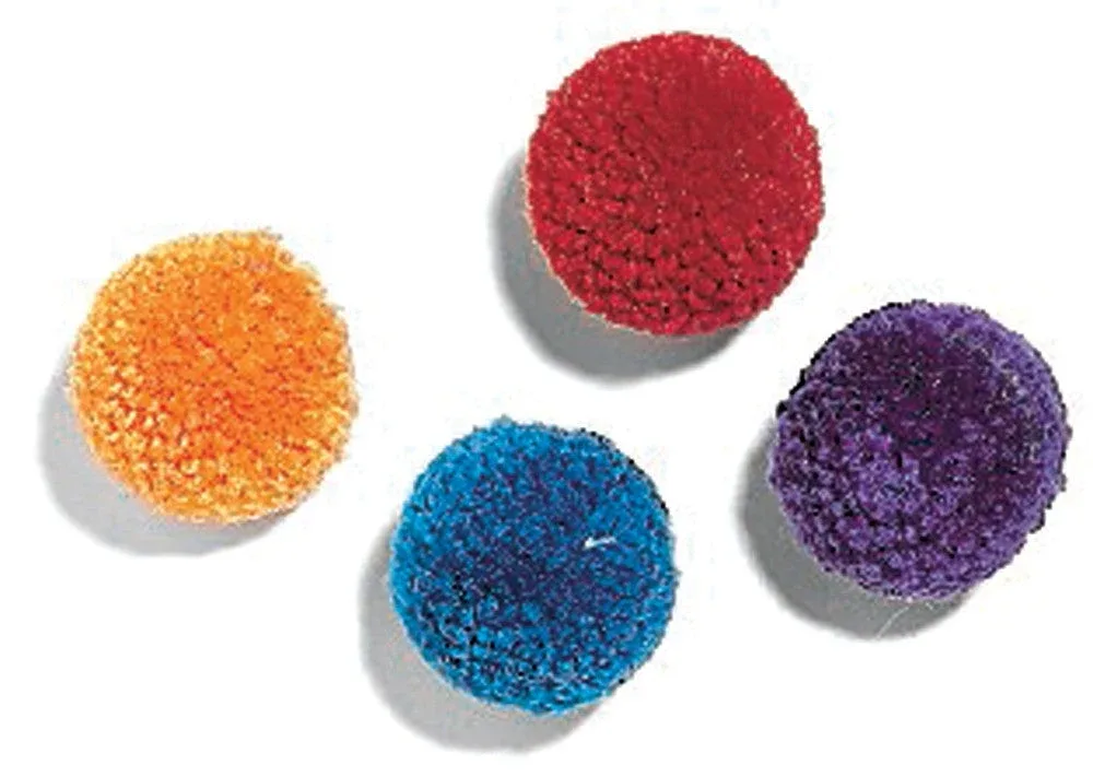Spot Wool Pom Poms Cat Toy with Catnip Assorted, 1.5 in 4 ct