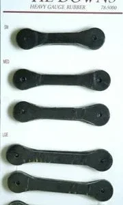 Spur Tie Downs Black