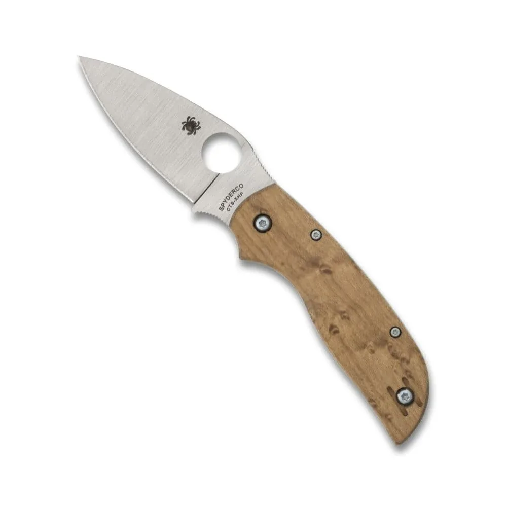 Spyderco Chaparral Slipjoint Maple Wood Knife