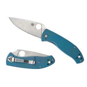 Spyderco Tenacious Blue Titanium