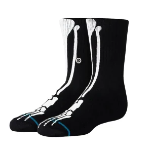 Stance Kids Bones Black Crew Socks
