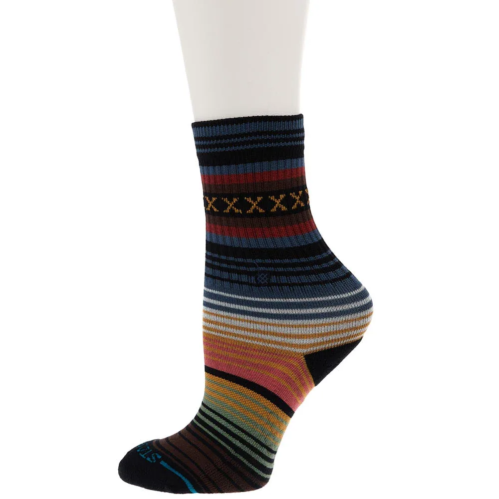 Stance Kid's Curren Black Crew Socks - Image 2