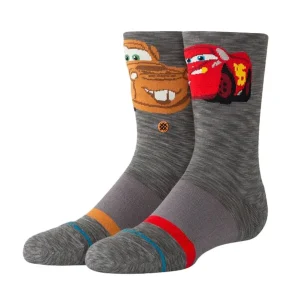 Stance Kids Kachow Dark Grey Crew Socks