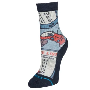 Stance Kid's Santa Cowboy Crew Socks