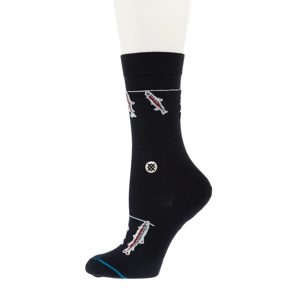 Stance Unisex Gone Fishin Navy Crew Socks - Image 2