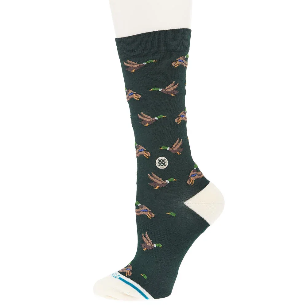 Stance Unisex Huntin Pine Green Crew Socks - Image 2