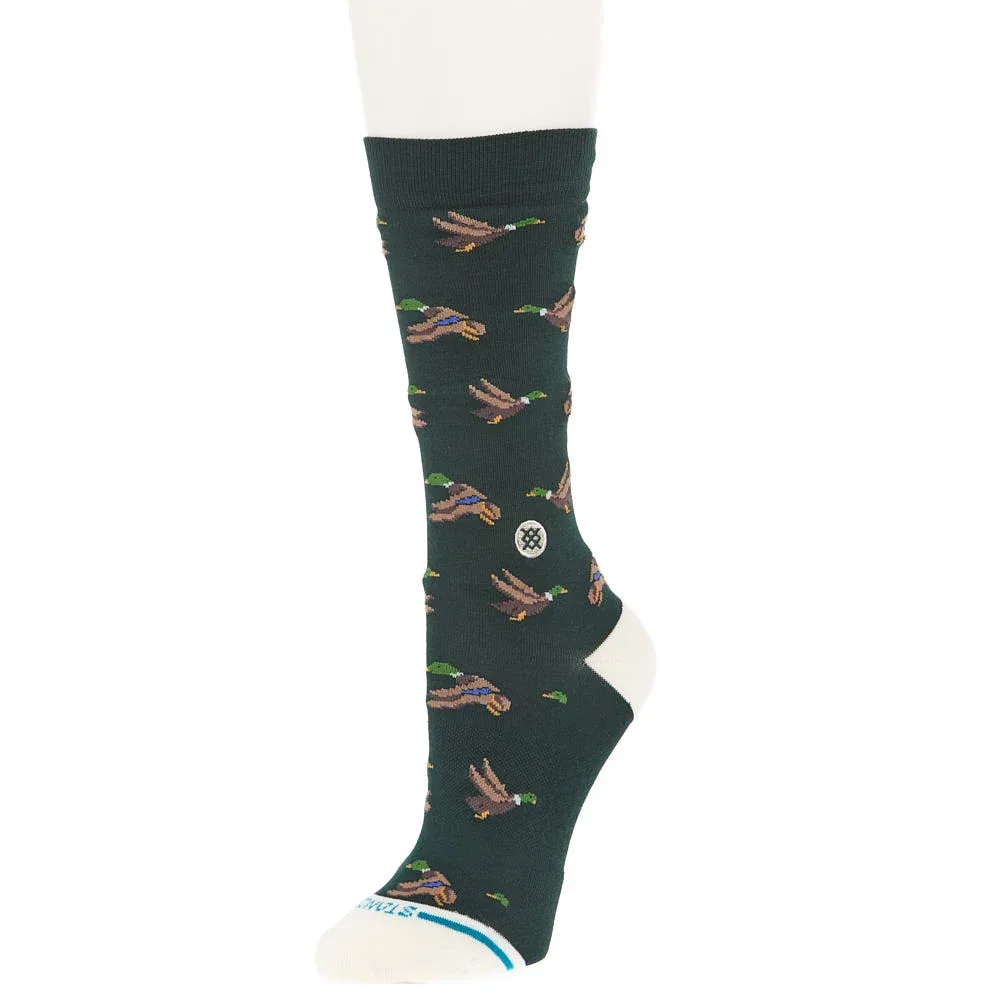 Stance Unisex Huntin Pine Green Crew Socks