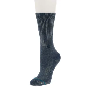 Stance Unisex Icon Dyed Slate Blue Crew Socks