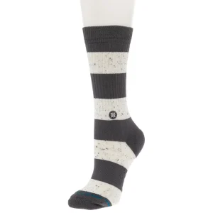 Stance Unisex Nep Stripe Grey Crew Socks