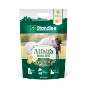 Standlee Premium Products Alfalfa Forage Bites Banana Horse Treat