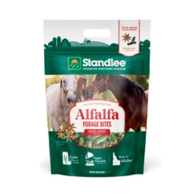 Standlee Premium Products Alfalfa Forage Bites Star Anise Horse Treat