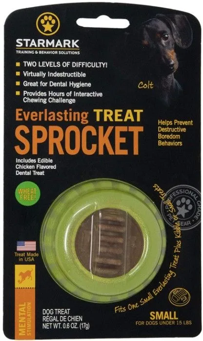 Starmark Everlasting Treat Sprocket Small
