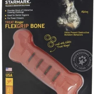 Starmark Flexigrip Ringer Bone Large