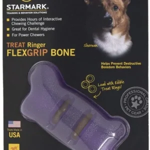 Starmark Flexigrip Ringer Bone Small