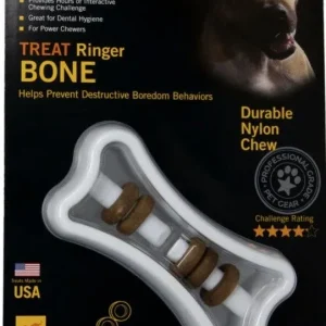Starmark Ringer Bone Treat Toy