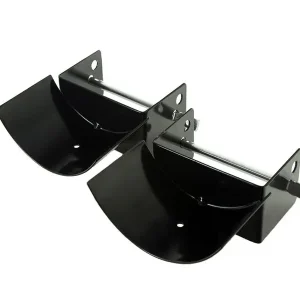 Steel Jump Cups Black