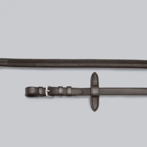 Stefano Rubber Reins Brown