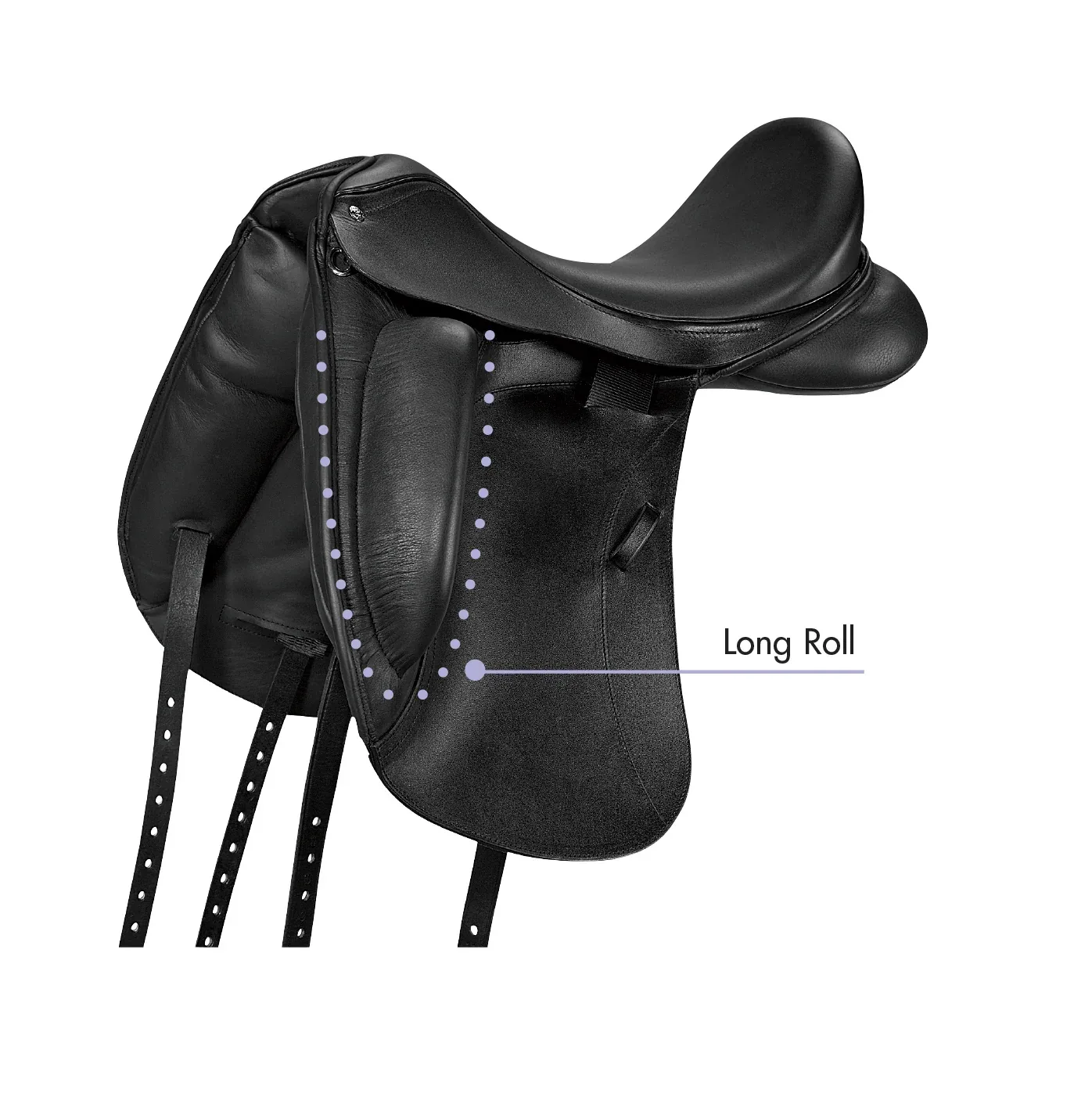 Steffen's Advantage Smooth Monoflap Dressage Saddle - Image 2