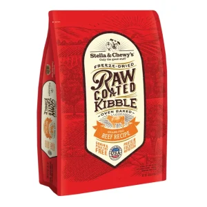 Stella & Chewy's Dog Kibble, Raw Coated Beef, 10 lb